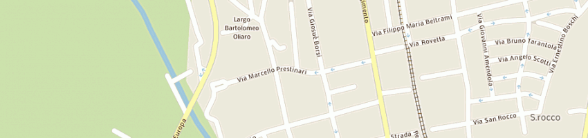 Mappa della impresa zoppetti giovanni a NOVARA