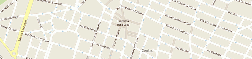 Mappa della impresa ricci miro a ALESSANDRIA