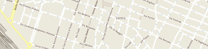 Mappa della impresa ra snc di marco donato rossitto e massimo allineri a ALESSANDRIA