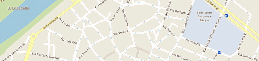 Mappa della impresa grafica e files di bottino mauro a ALESSANDRIA