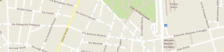 Mappa della impresa aap e partners srl a NOVARA