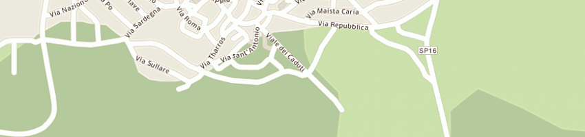 Mappa della impresa azienda asl n5 oristano a SENEGHE