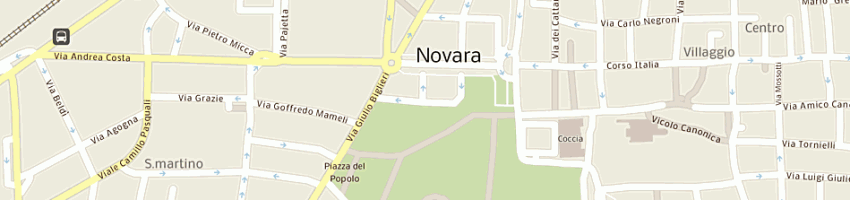 Mappa della impresa crosta ferdinando a NOVARA