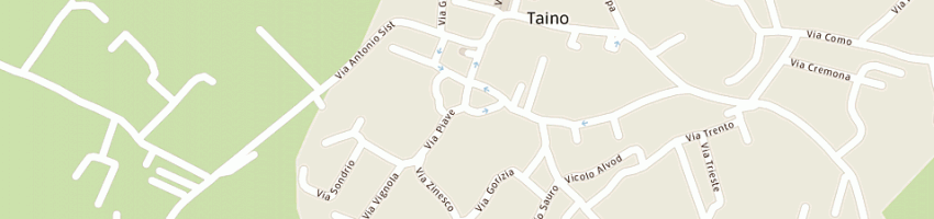 Mappa della impresa pastorello ruggero a TAINO