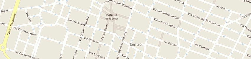 Mappa della impresa da franco di amato alfonso e c sas a ALESSANDRIA