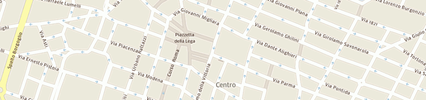 Mappa della impresa banca intesa spa a ALESSANDRIA