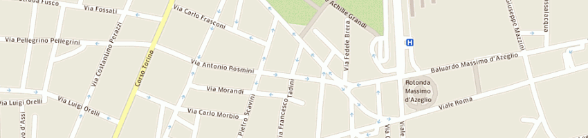 Mappa della impresa servitel srl a NOVARA