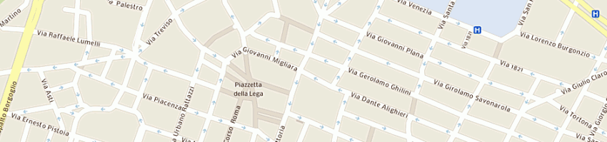 Mappa della impresa coordinamento provle cfs a ALESSANDRIA