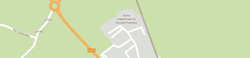 Mappa della impresa ae b sas a VARALLO POMBIA