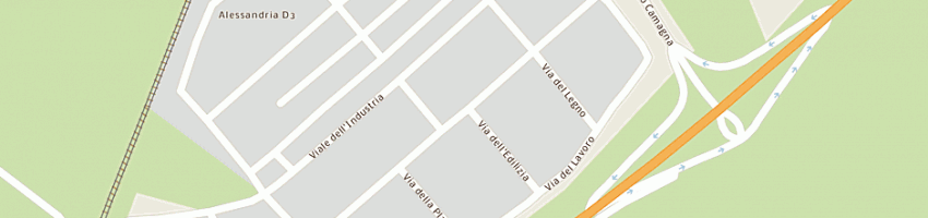 Mappa della impresa cartoservi srl a ALESSANDRIA