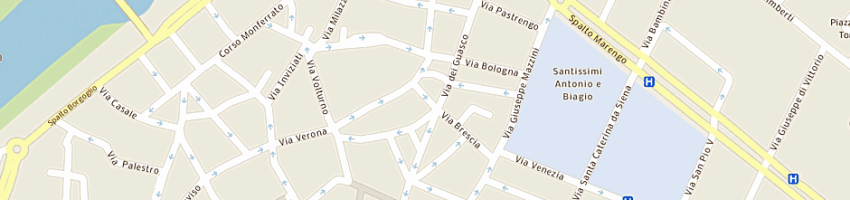 Mappa della impresa bruscaini ultimo a ALESSANDRIA