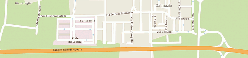 Mappa della impresa agosta ivano a NOVARA