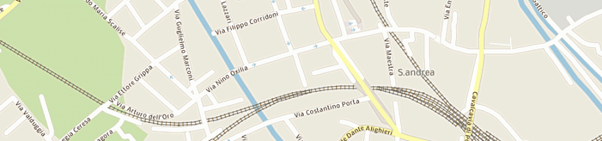 Mappa della impresa vra di sberna cesare a NOVARA