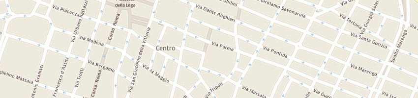 Mappa della impresa societa' di s vincenzo de paoli a ALESSANDRIA