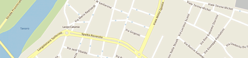 Mappa della impresa garbero gian marco a ALESSANDRIA