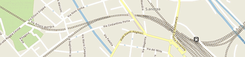 Mappa della impresa natali roberto a NOVARA
