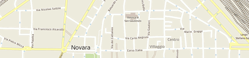 Mappa della impresa bo maria grazia a NOVARA