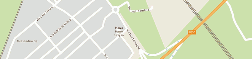 Mappa della impresa omnilog srl a ALESSANDRIA