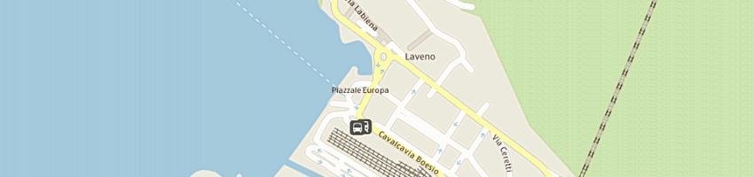 Mappa della impresa cdp sas di pappini lucia e c a LAVENO MOMBELLO
