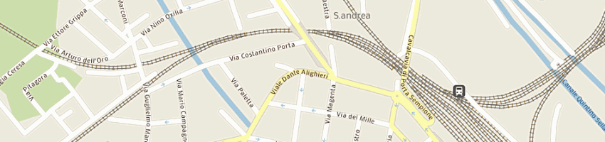 Mappa della impresa la malfa roberto a NOVARA