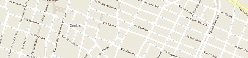 Mappa della impresa adiconsum a ALESSANDRIA