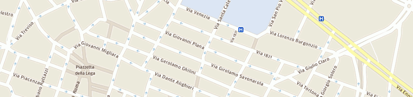 Mappa della impresa eldotecnica srl a ALESSANDRIA