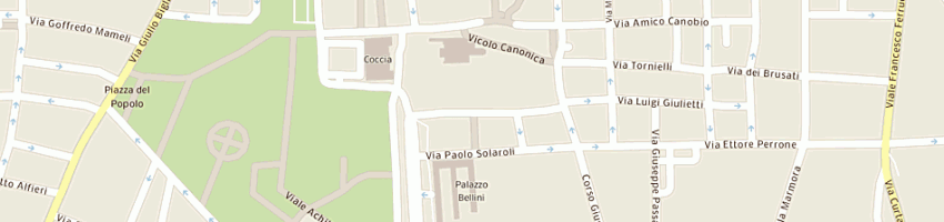 Mappa della impresa jolly ufficio (srl) a NOVARA