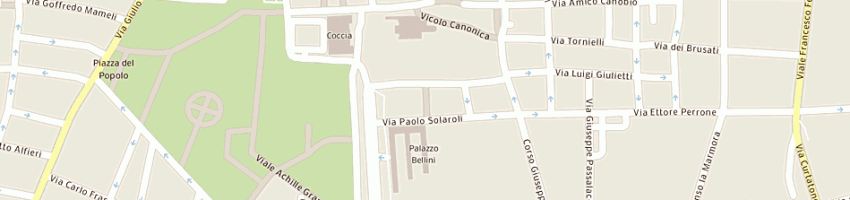 Mappa della impresa conservatorio statale di musica a NOVARA