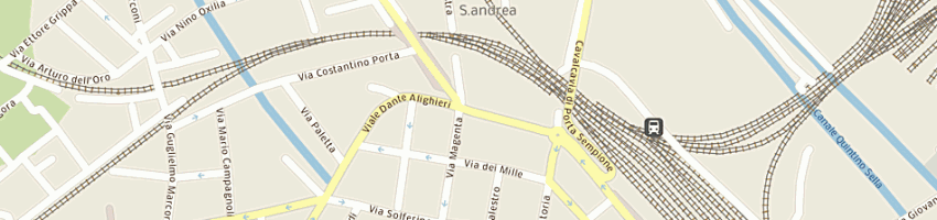 Mappa della impresa lega nord - sezione di novara a NOVARA