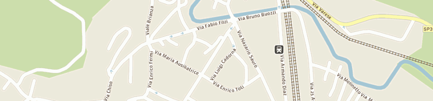 Mappa della impresa barlafus di sacilotto walter a LAVENO MOMBELLO
