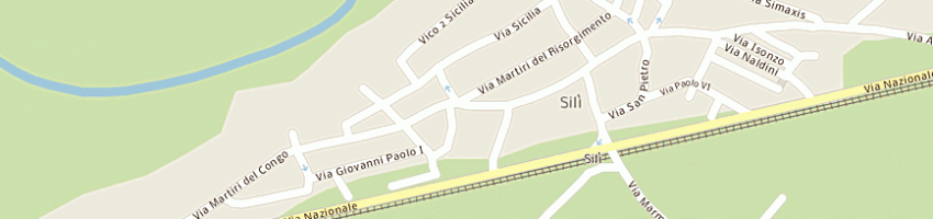 Mappa della impresa ricci e capricci di mbalia a ORISTANO