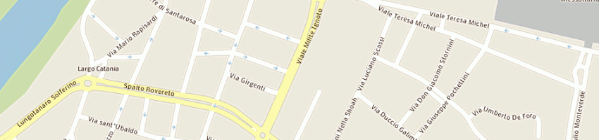Mappa della impresa campoli emanuela e c sas a ALESSANDRIA