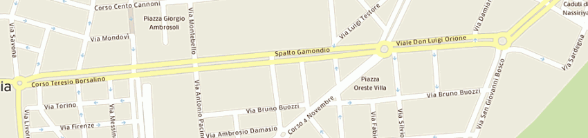 Mappa della impresa agenzia delle dogane a ALESSANDRIA