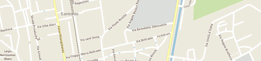Mappa della impresa fidanza gianfranco a NOVARA