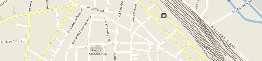 Mappa della impresa autoscuola bardozzo di bardozzo pierluigi a MORTARA