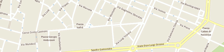 Mappa della impresa sampi srl a ALESSANDRIA