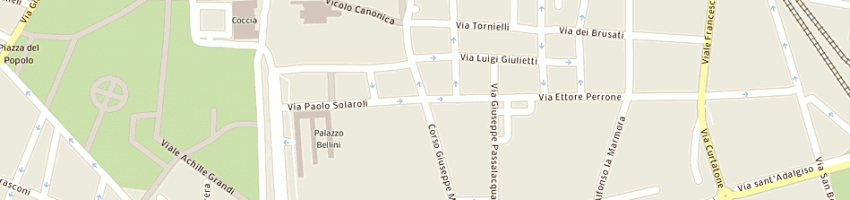 Mappa della impresa as novara assistenza societa' cooperativa social a NOVARA
