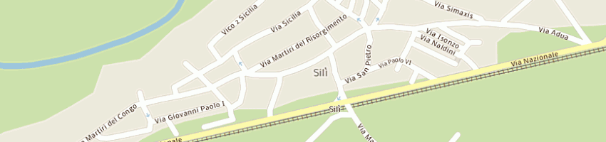 Mappa della impresa porru flli snc a ORISTANO