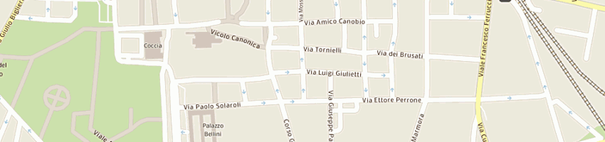 Mappa della impresa laboratorio odontotecnico due a snc a NOVARA