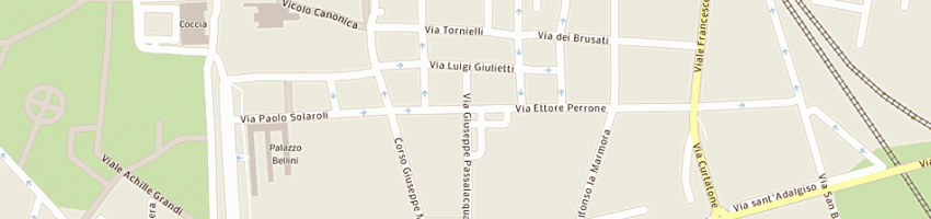Mappa della impresa drago maurizio e c sas a NOVARA