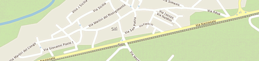 Mappa della impresa massa ettore a ORISTANO