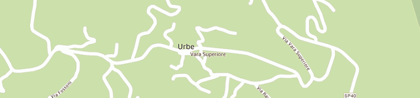 Mappa della impresa siri mario a URBE