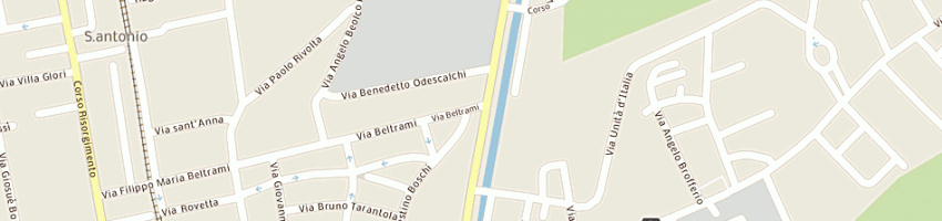 Mappa della impresa sicilnova srl a NOVARA