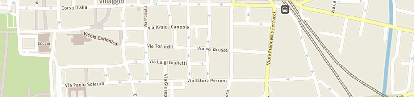 Mappa della impresa sciammetta enza a NOVARA