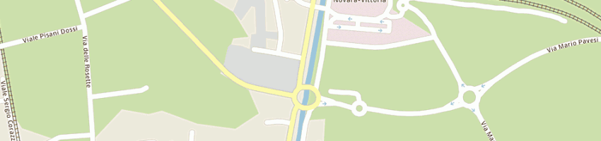 Mappa della impresa ssc societa' sviluppo commerciale srl a NOVARA