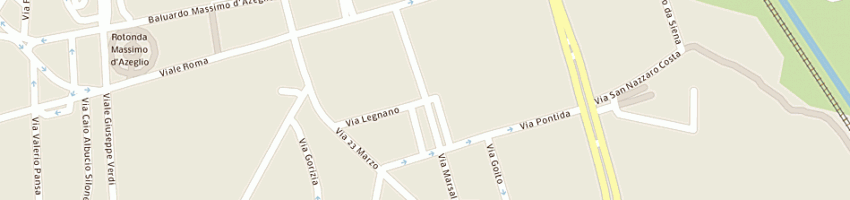 Mappa della impresa colonna francesco a NOVARA