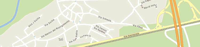 Mappa della impresa atzori antonino a ORISTANO