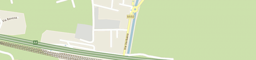 Mappa della impresa parrocchia di veveri a NOVARA