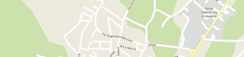 Mappa della impresa virdis aldo a GUSPINI