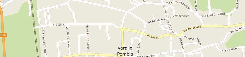 Mappa della impresa zonca graziella a VARALLO POMBIA